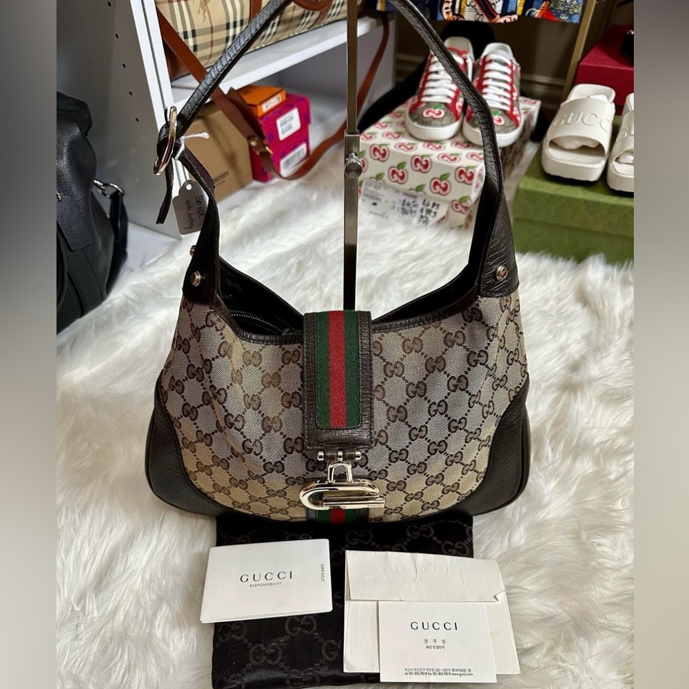 Gucci sherry line canvas